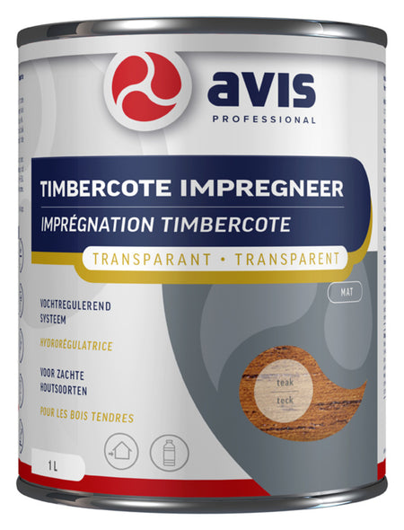 Avis Timbercote Impregneermiddel Teak 1L-751756