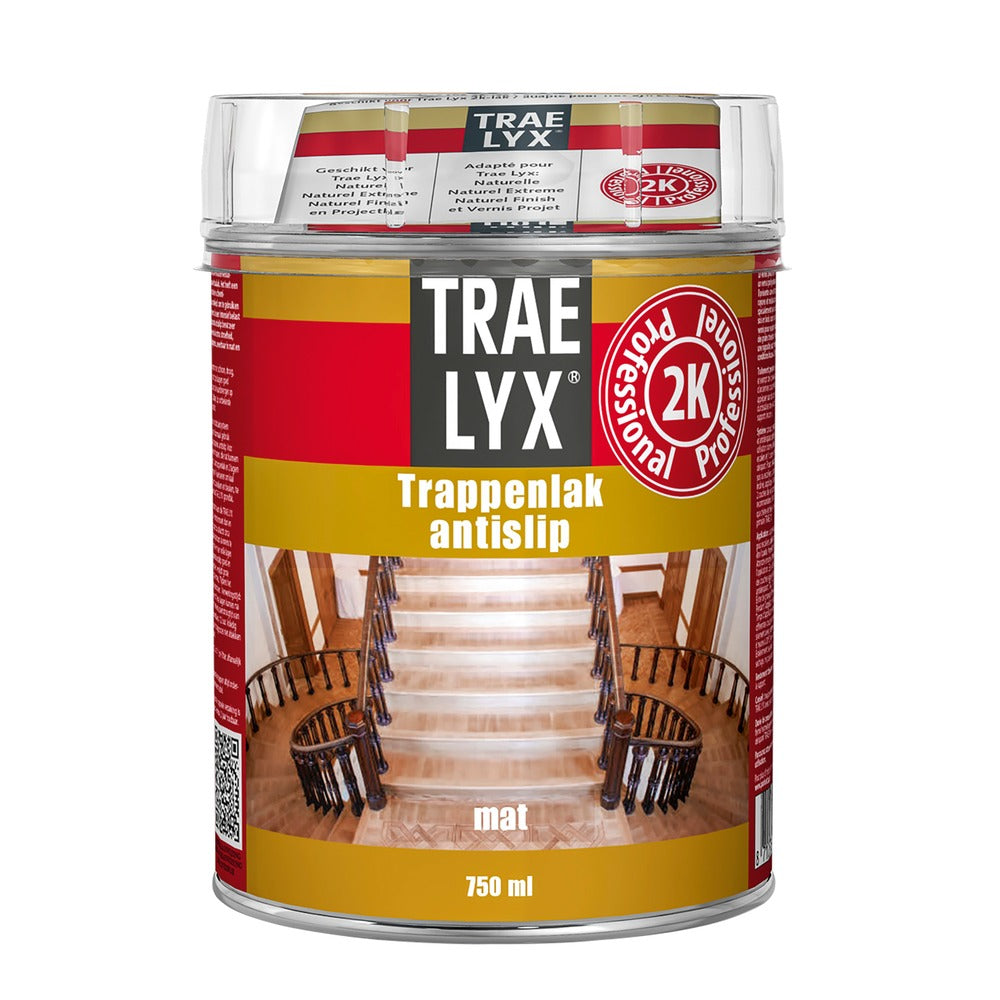 Trae Lyx Trappenlak Antislip Mat 2K 750ml-751761