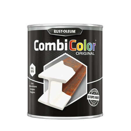 Rust-Oleum CombiColor Original Hoogglans Lak RAL9016 750ml-751856