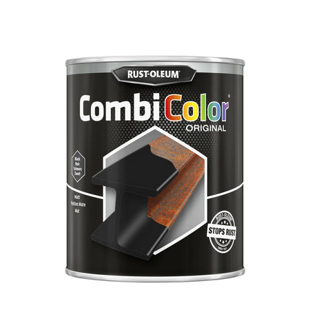 Rust-Oleum CombiColor Original Matte Lak RAL9005 750ml-751859
