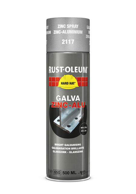 Rust-Oleum Hard Hat Galva Zinc-Alu Zinkspray 500ml-751873