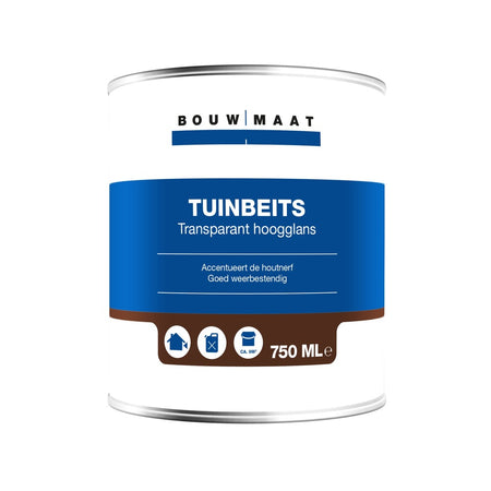 Bouwmaat Tuinbeits Transparant Met UV-Filter Noten 750ml-751904