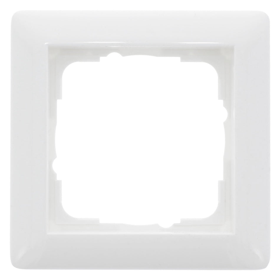 Gira Afdekraam System 55 Inbouw 1-Voudig Polarwit-752342