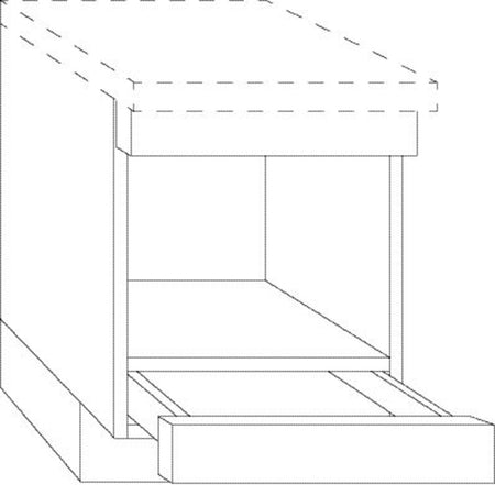 Bribus ECO Onderkast Combi Inb.Magn 60cm+La Stelpoten Nismaat 45cm FSC Mix 70%-752793