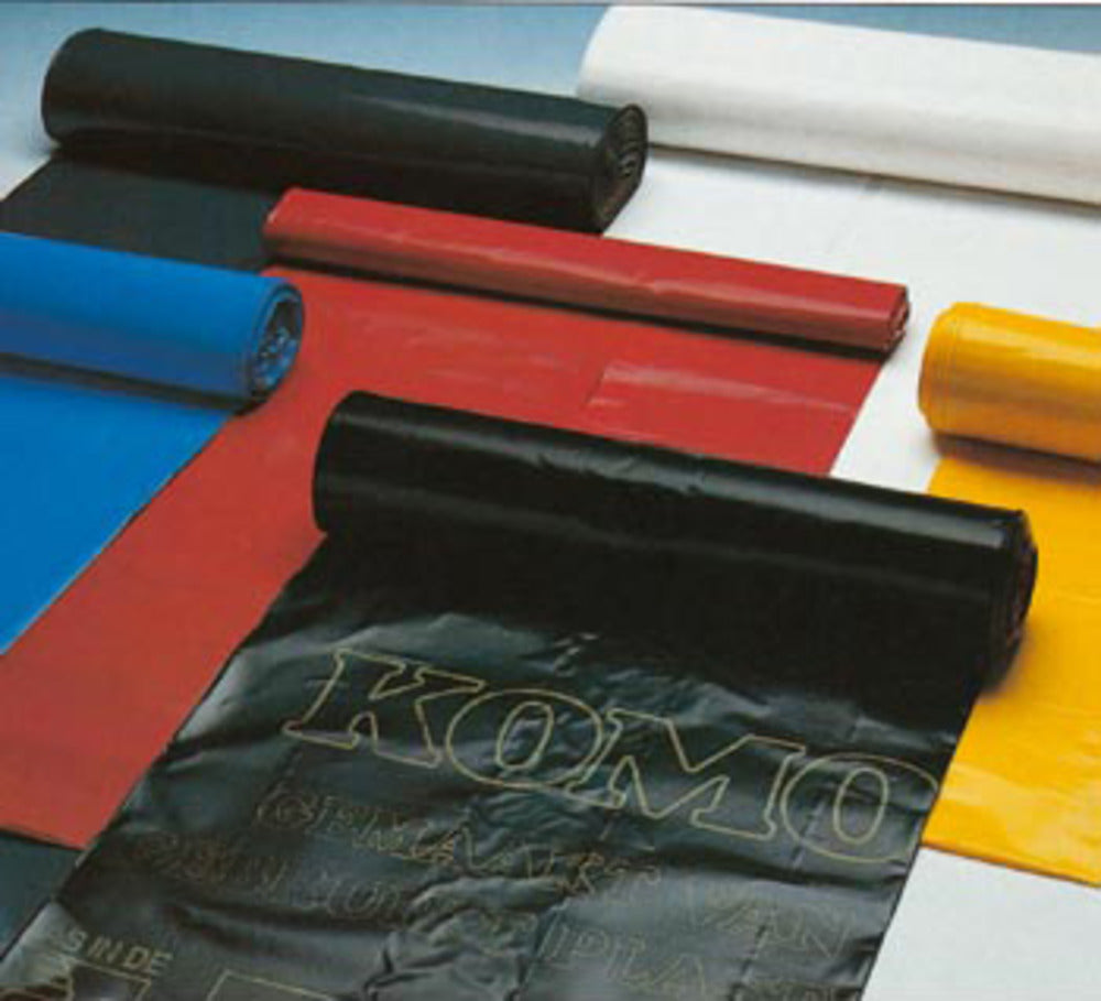 Afvalzak LDPE blauw 90x110 cm 20 stuks-753213