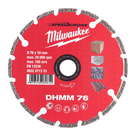 Milwaukee Diamant Zaagblad 76mm tbv M12FCOT-753387