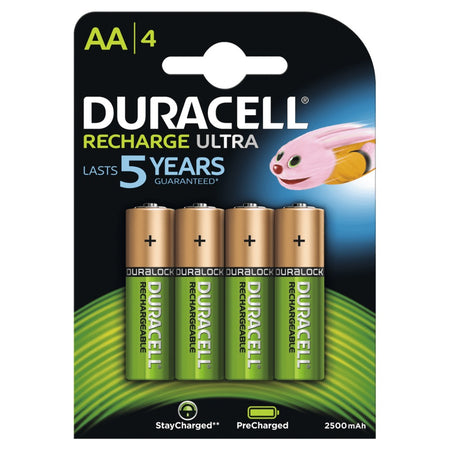 Duracell Ultra oplaadbare batterijen AA 4 stuks-753395