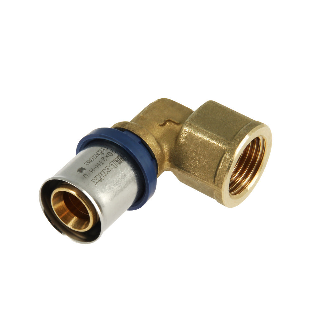 BONFIX Alu-pers Knie 1/2'' Binnendraad-753511