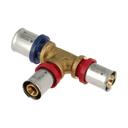 Bonfix Alu-pers Verloop T-stuk 20 x 16 x 16 mm-753519