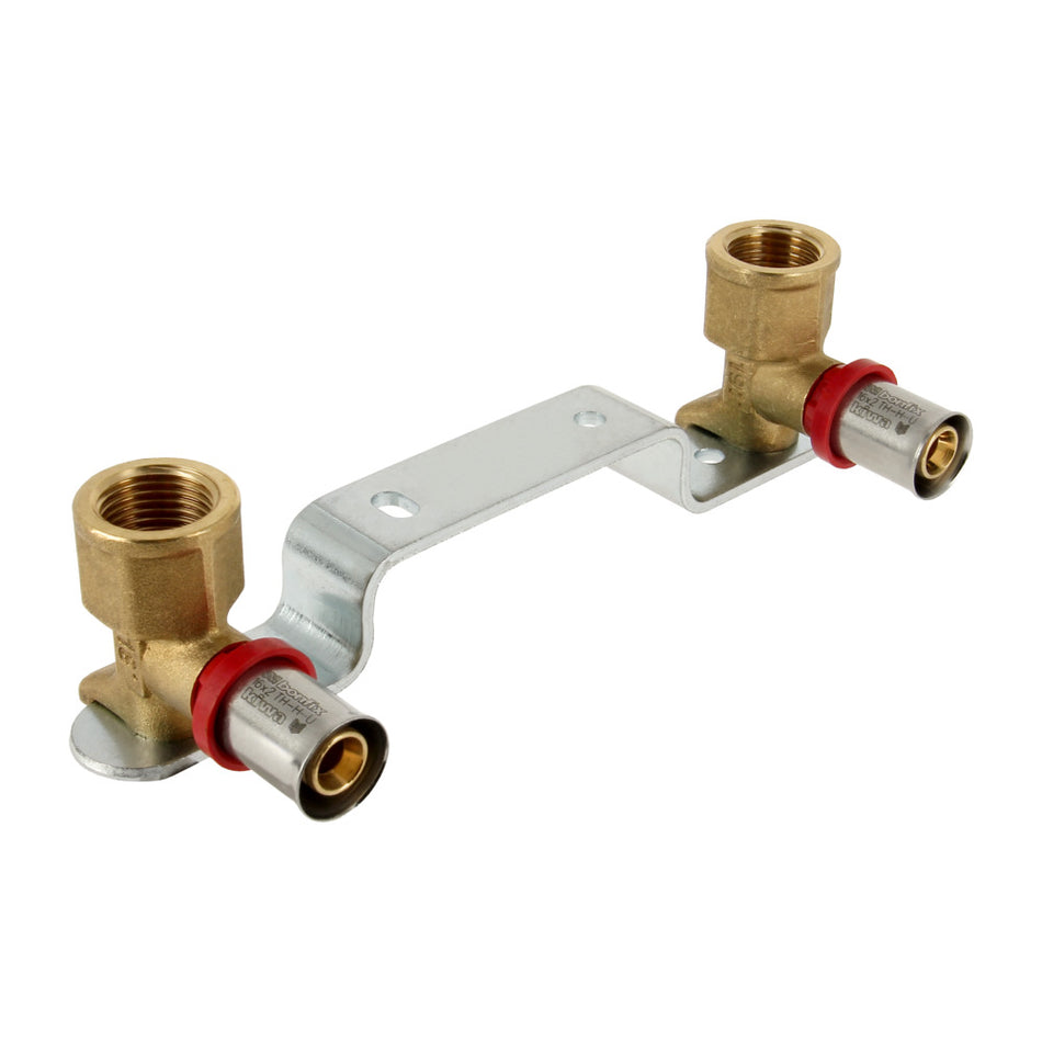 Bonfix Alu-pers Muurplaatbeugel 1/2" binnendraad x 16 mm-753525