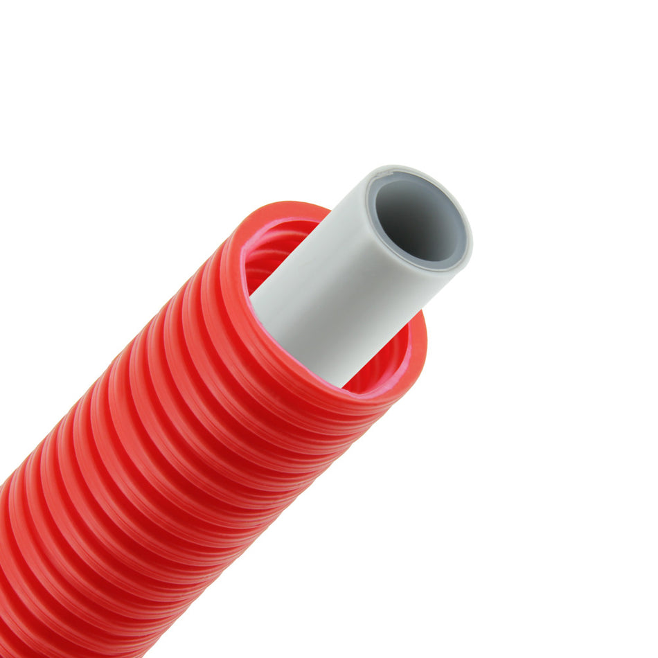 BONFIX-Alu pers Systeembuis + Rode Mantel 2mm 50m-753529