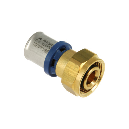 Bonfix Alu-pers Perskopprling recht 2-delig euroconische moer 1/2" x 20 mm-753581