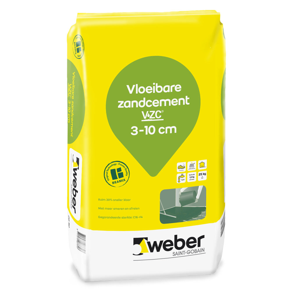 Weber Vloeibare Zandcement VZC 3-10cm 25kg-754145
