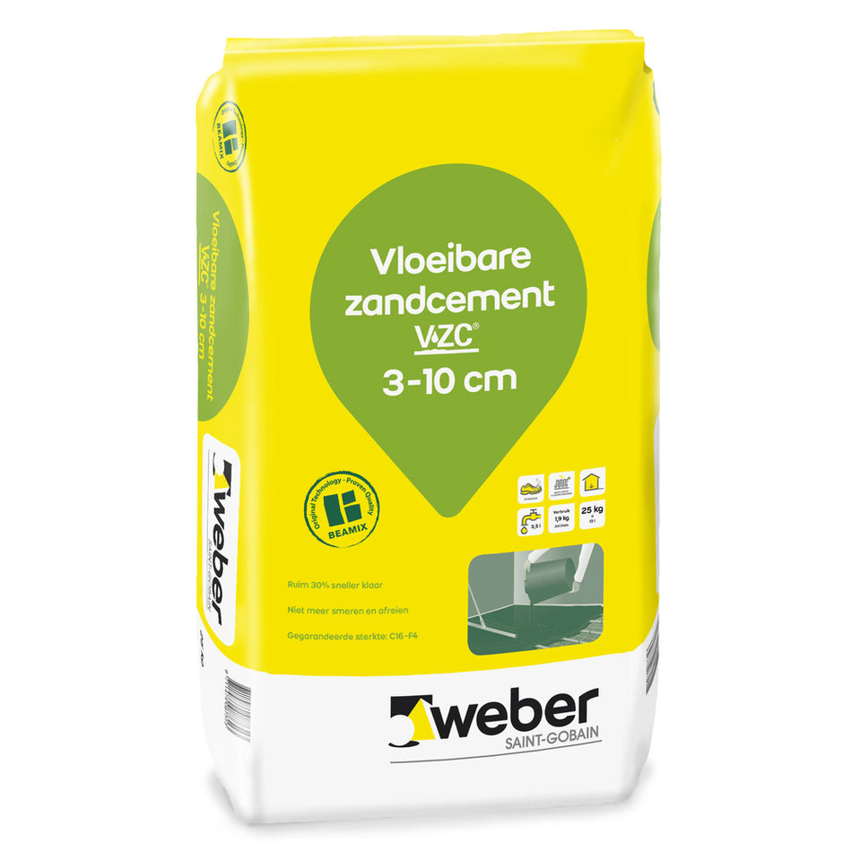 Weber Vloeibare Zandcement VZC 3-10cm 25kg-754145