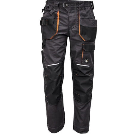 CERVA Werkbroek Emerton+ Antraciet/Oranje-755012