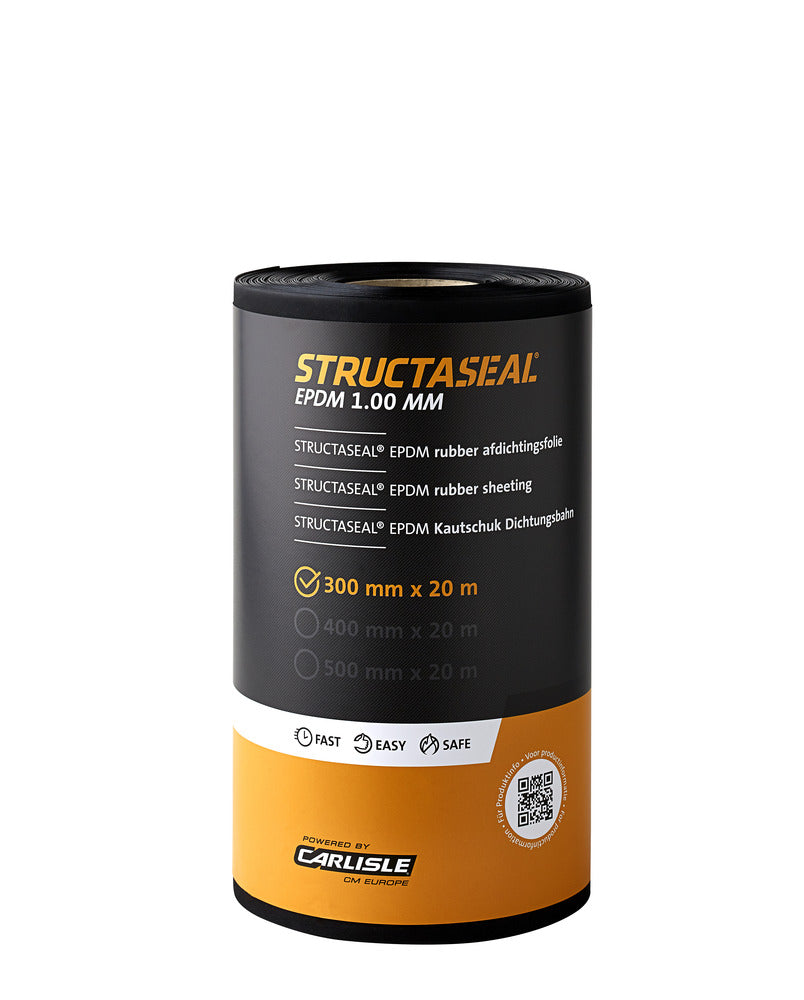 Structaseal  EPDM strook Zelfklevend 1,3 mm 0,20x20m-755339