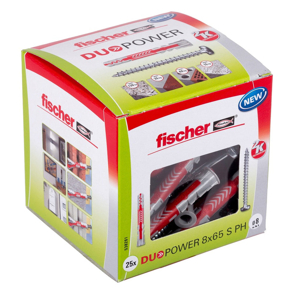 fischer Duopower Universele Plug Met Cilinderkopschroef-755393
