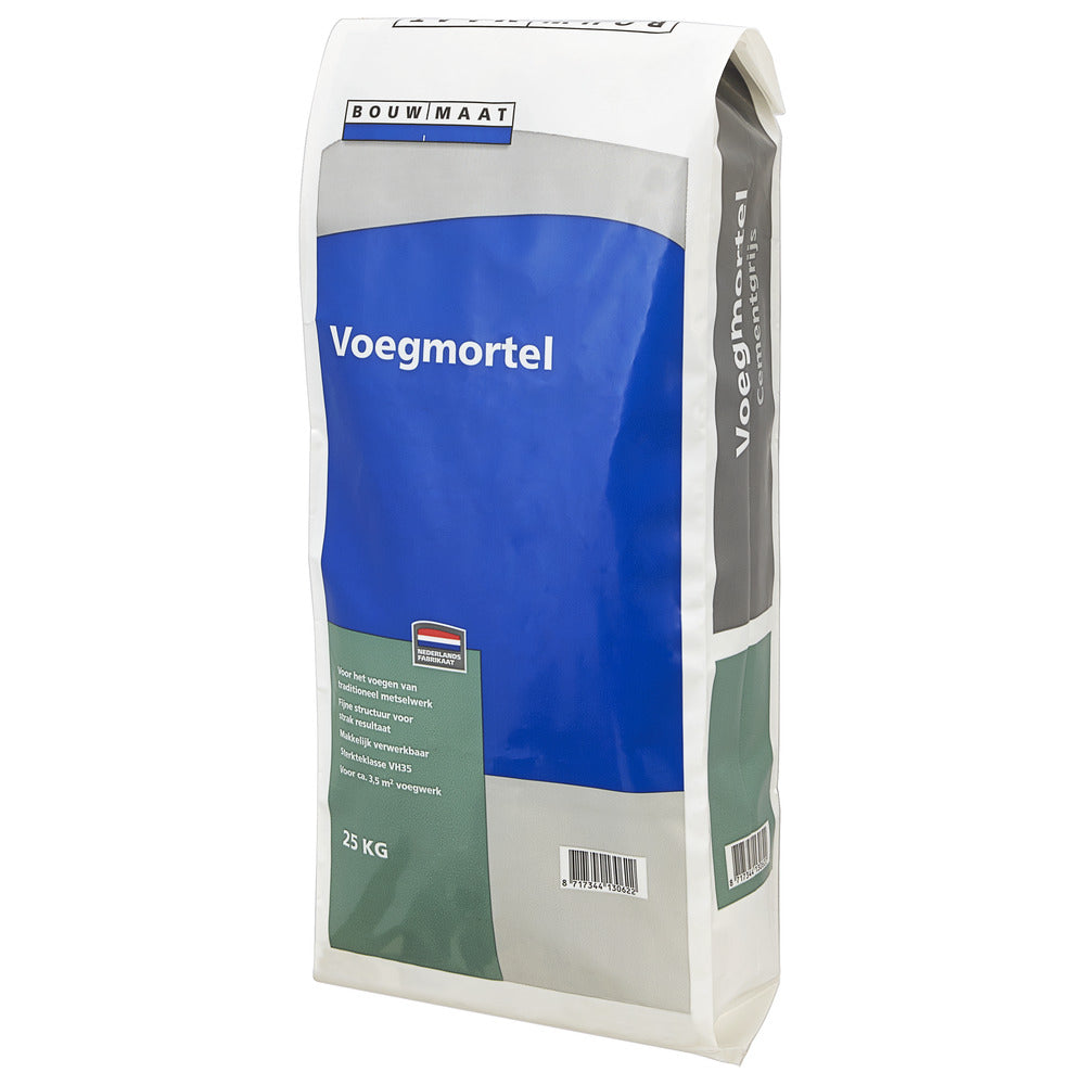 Bouwmaat Voegmortel Antraciet 25kg-756241