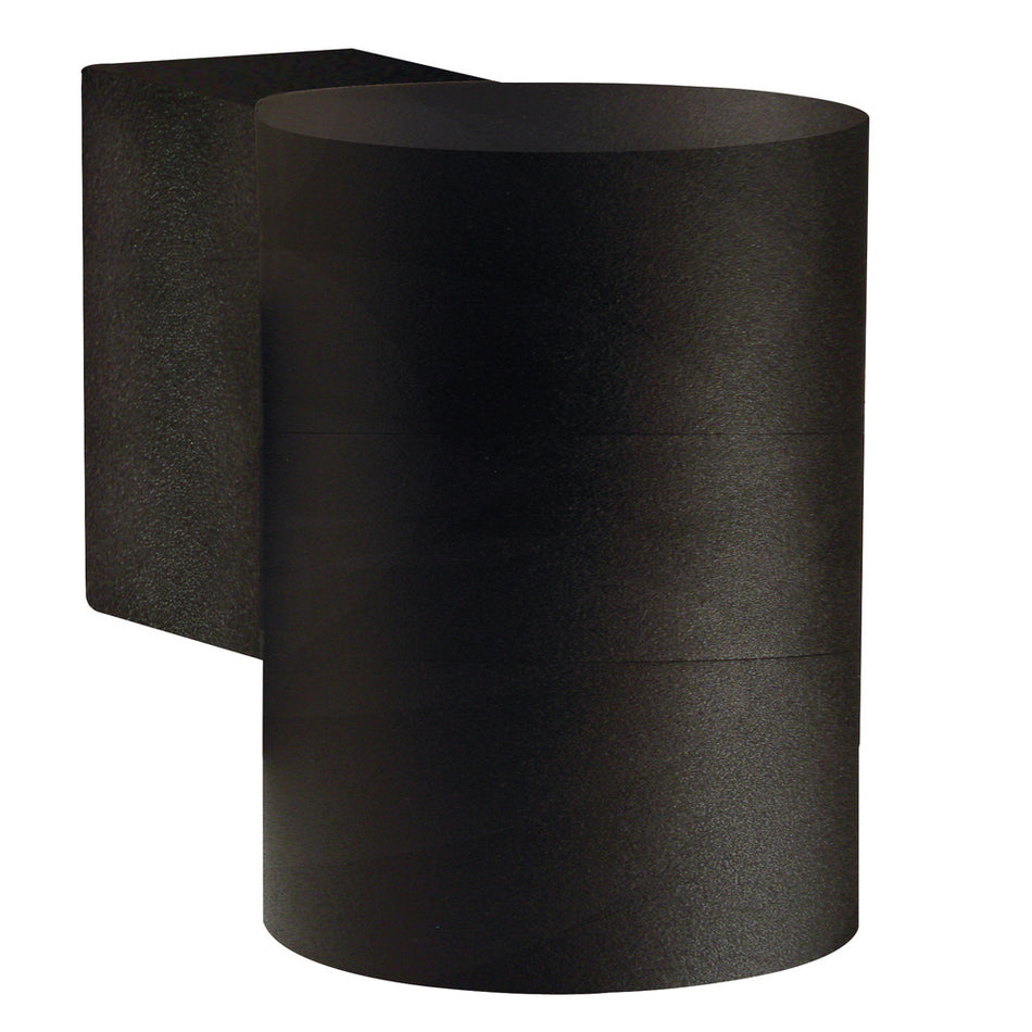 Nordlux Wandlamp Tin Maxi Zwart Onderlicht IP54-757339