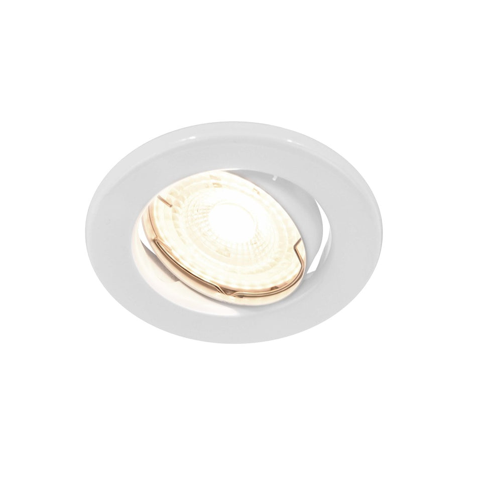 Nordlux Inbouwspot Canis Wit Rond 3,1W Kantelbaar IP20 3st-757357