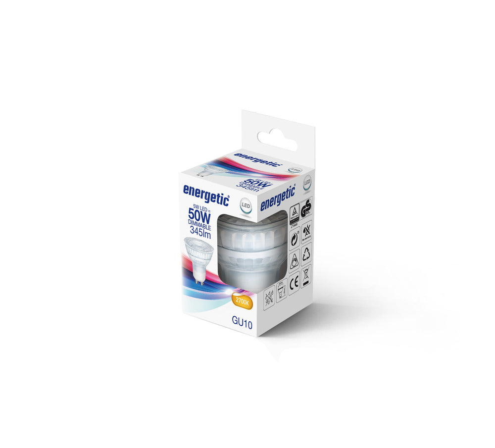 Energetic LED Spot 50W GU10 Warmwit Dimbaar-757397