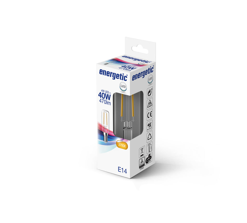 Energetic LED Lamp Buis 40W E14 Warmwit Helder-757427