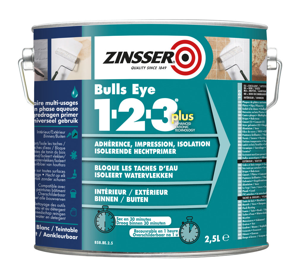 Zinsser 1-2-3 Plus Primer 2,5L-757453