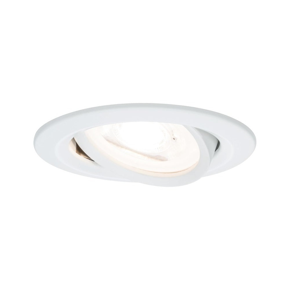 Paulmann Inbouwspot  Nova Wit Rond 6,5W 3-Stap Dimbaar Kantelbaar-757878