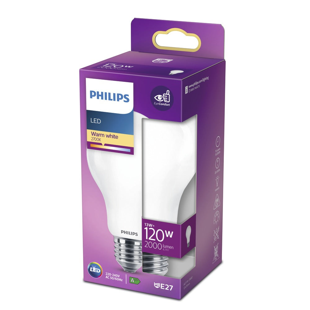 Philips LED Lamp Peer 120W E27 Warmwit Mat-757982