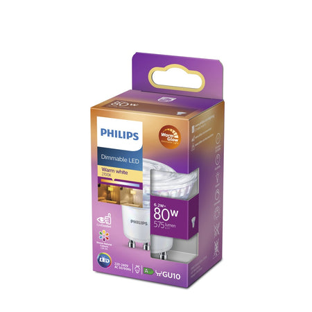 Philips LED Spot 80W GU10 Warmwit Dimbaar-758003