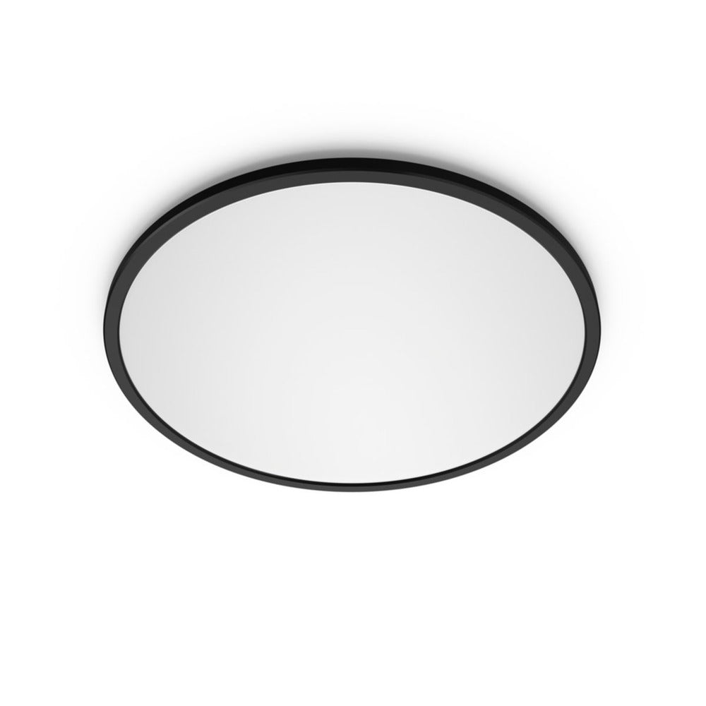 Philips Plafondlamp Superslim CL550 Zwart Rond 15W 3-Staps Dimbaar IP20 Ø25cm-758031