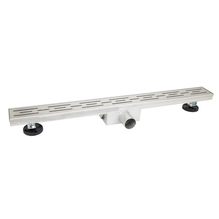 Bouwmaat Douchegoot RVS zonder Flens 7x7x80cm-758401