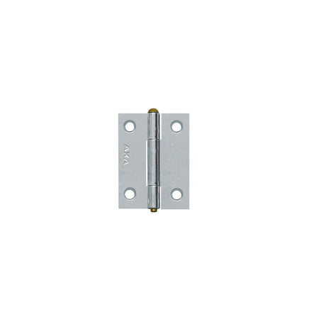 AXA Smal scharnier Ongelagerd Rechte Hoek Staal 51x39mm-758931