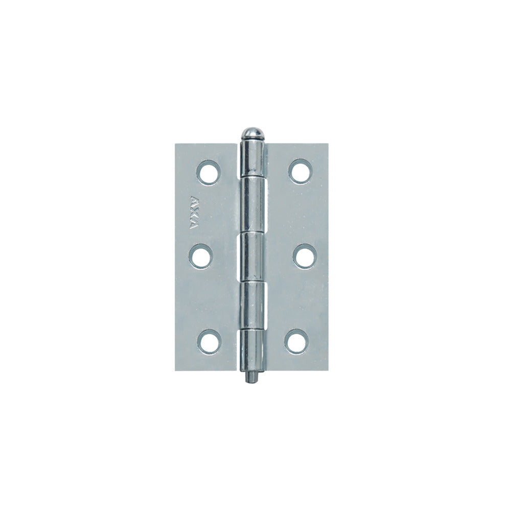 AXA Smal scharnier Ongelagerd Rechte Hoek Staal 76x51mm-758933