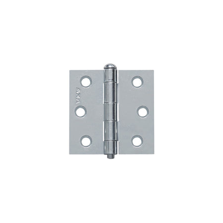 AXA Scharnier Ongelagerd Rechte Hoek Staal Topcoat 63x63mm-758939