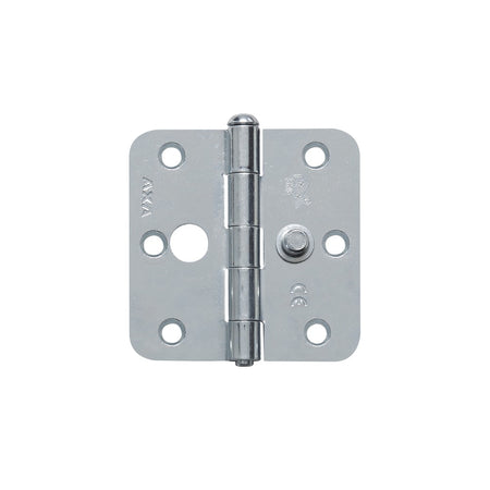 AXA Veiligheidsscharnier Ongelagerd Ronde Hoek Staal Topcoat 76x76mm SKG2-758943
