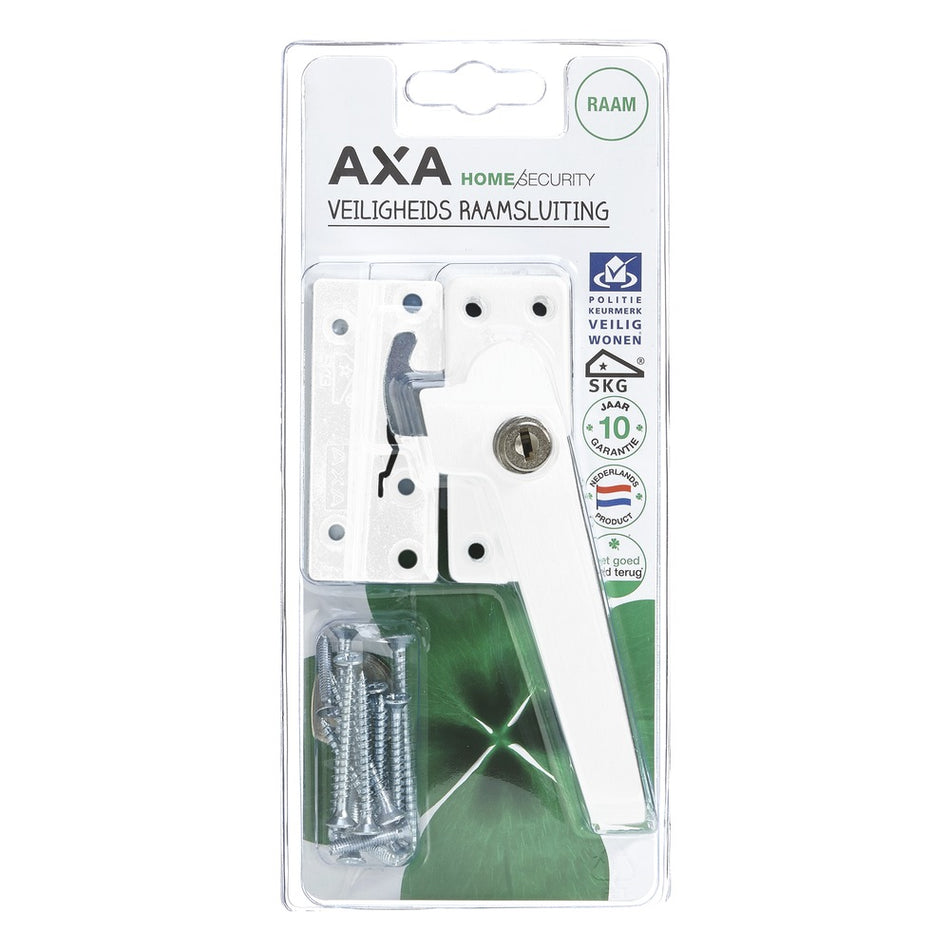 AXA Veiligheids Raamsluiting 3319 Re Aluminium Wit Gelakt SKG1-758973