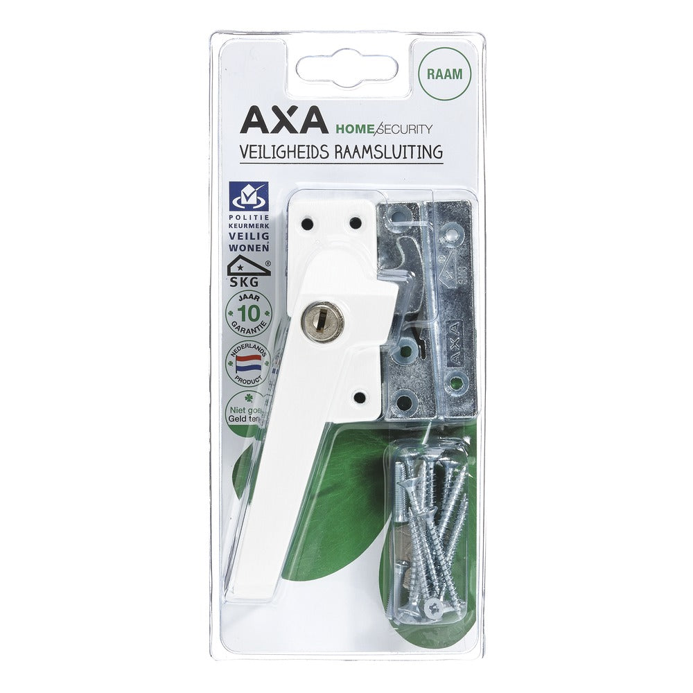AXA Veiligheids Raamsluiting 3319 Li Aluminium Wit Gelakt SKG1-758974