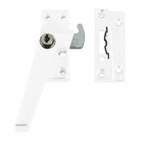 AXA Veiligheids Raamsluiting 3319 Li Aluminium Wit Gelakt SKG1-758974