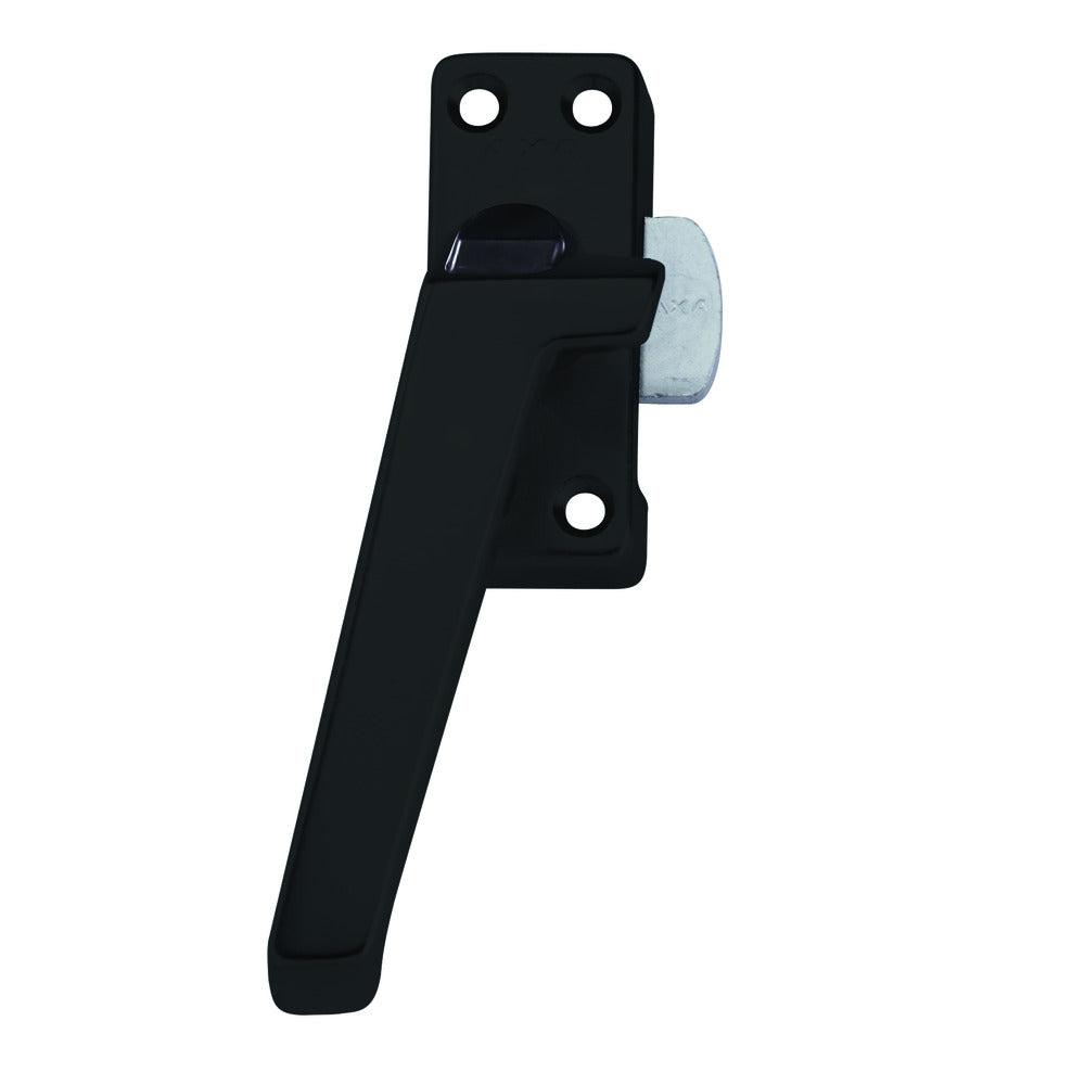 AXA Raamsluiting 3308 Aluminium Geslepen Zwart Li Met Nok En Knop-758981