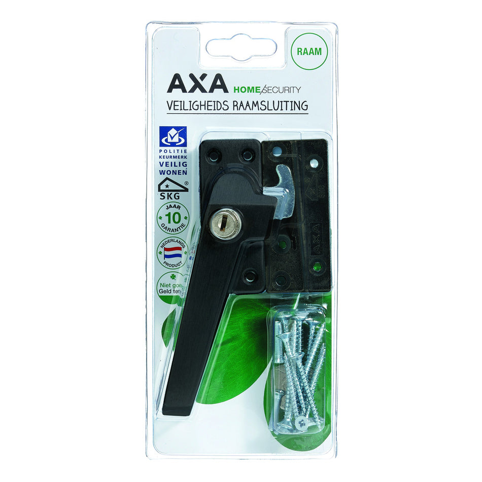 AXA Veiligheids Raamsluiting 3319 Li Aluminium Zwart SKG1-758982