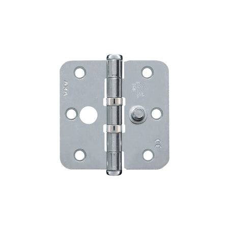 AXA Veiligheidsscharnier Kogellager Ronde Hoek Staal Topcoat 76x76mm SKG2-759000