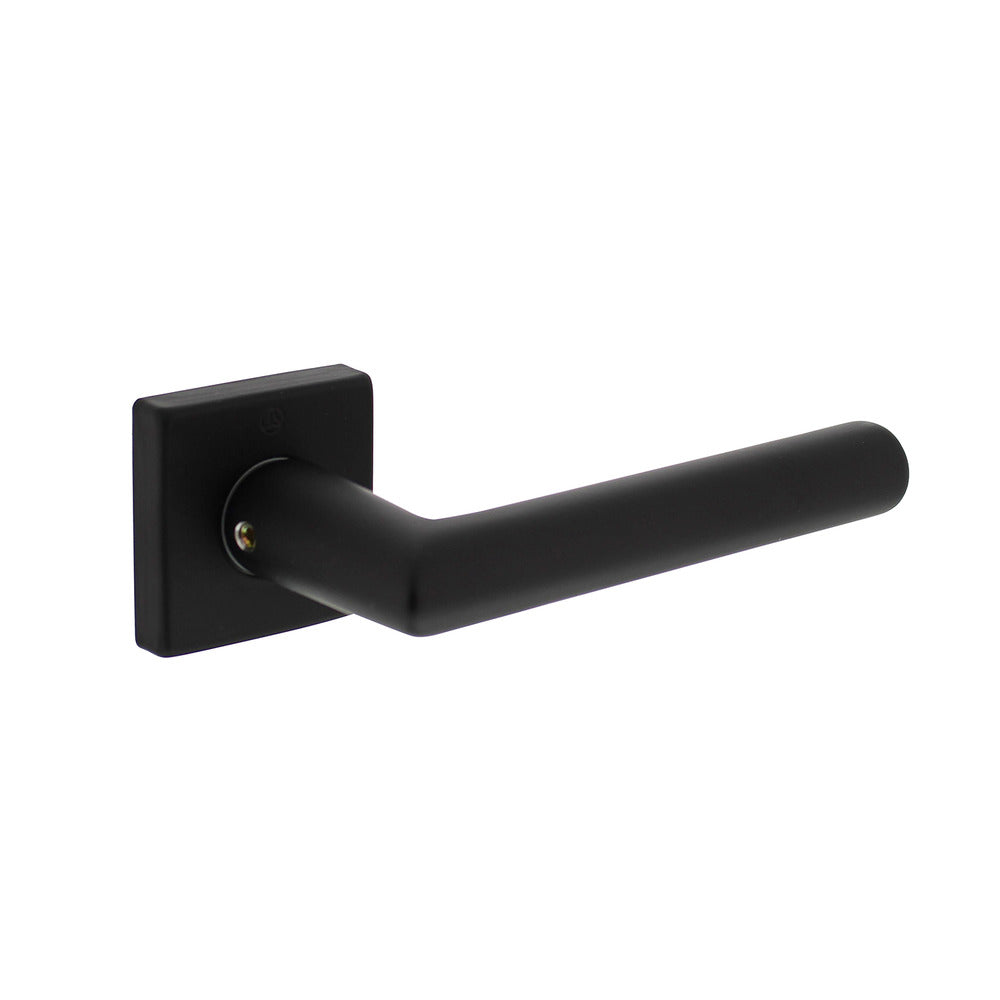 Intersteel Deurkruk Broome Met Rozet 50x50x10mm + 7mm Nokken Zwart-759097