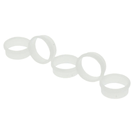 StarX Deurkruklager Nylon Wit 18mm 5st-759160
