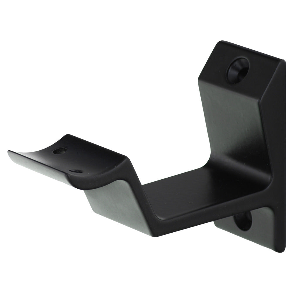 StarX Leuninghouder Aluminium Geanodiseerd Zwart Hol Zadel Rechthoek 65mm-759177