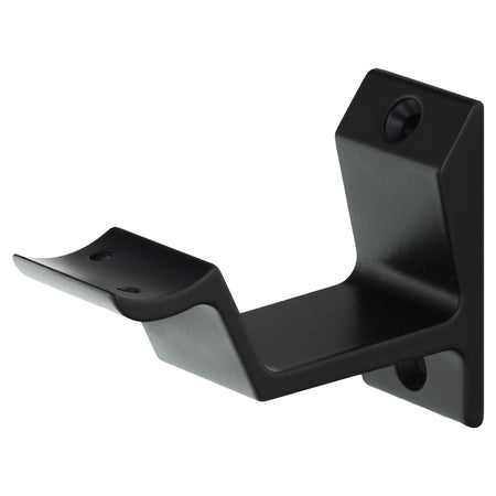 StarX Leuninghouder Aluminium Geanodiseerd Zwart Hol Zadel Rechthoek 65mm-759177