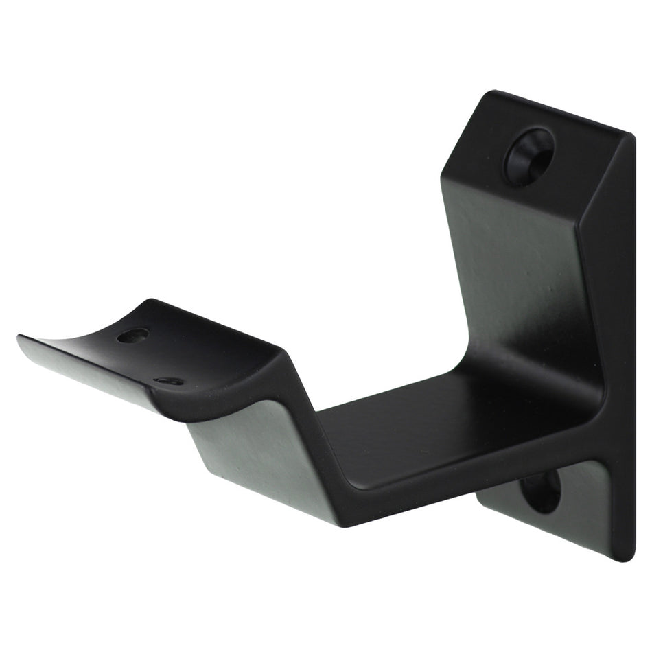 StarX Leuninghouder Aluminium Geanodiseerd Zwart Hol Zadel Rechthoek 65mm-759177