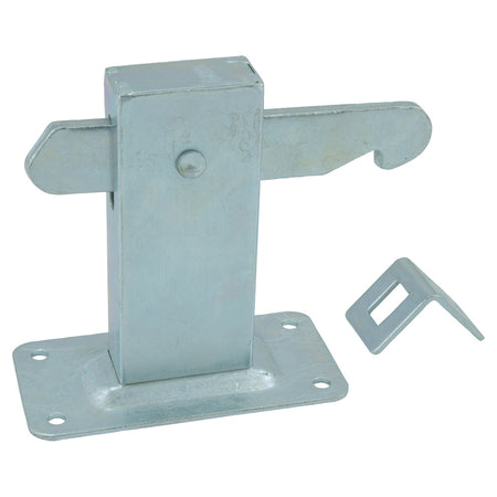StarX Deurvastzetter Met Vloerplaat RVS 120x67x7mm-759228
