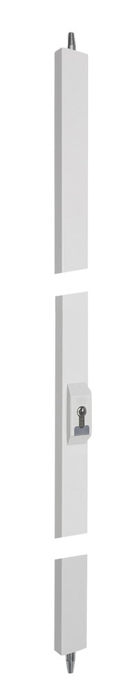 Nemef Opbouwespagnolet 5092 Wit SKG3 Lengte 225cm-759384