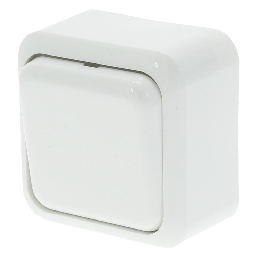 Q-Link Wisselschakelaar Opbouw Polarwit-759526